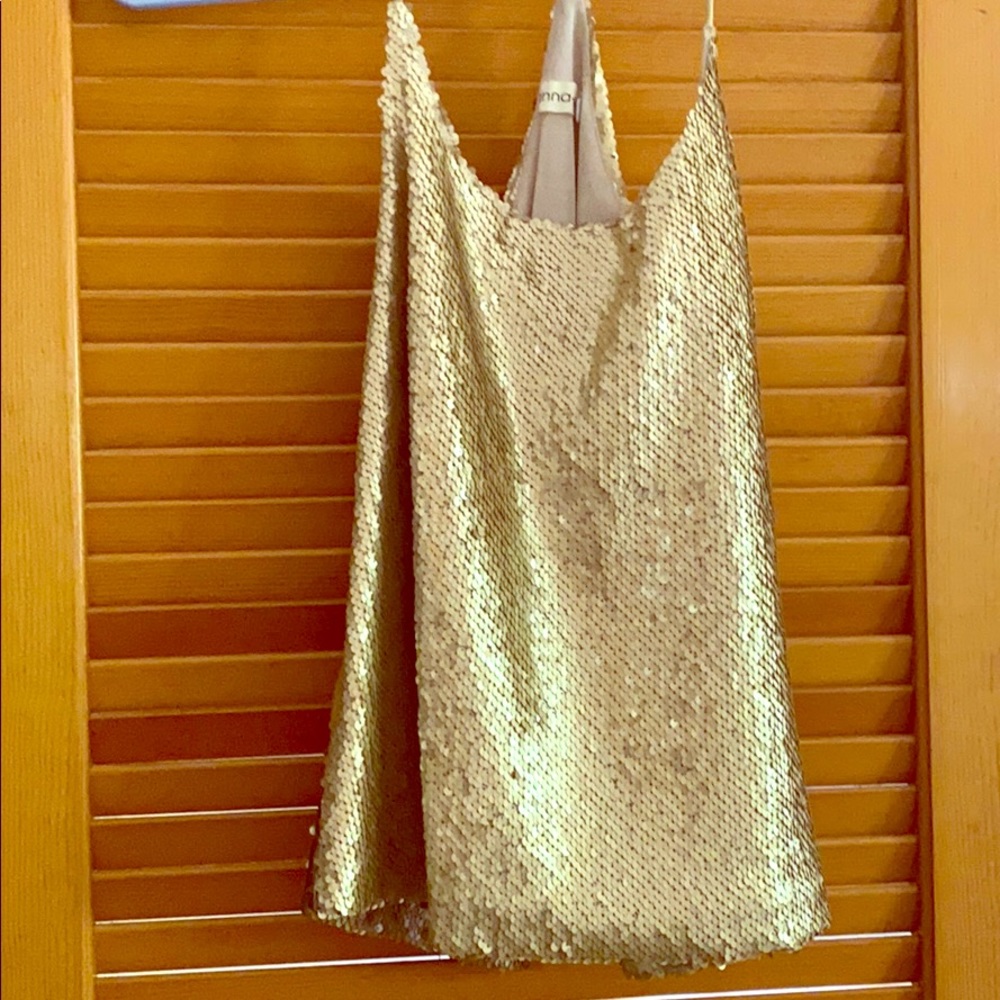 Gold Sequin Cami